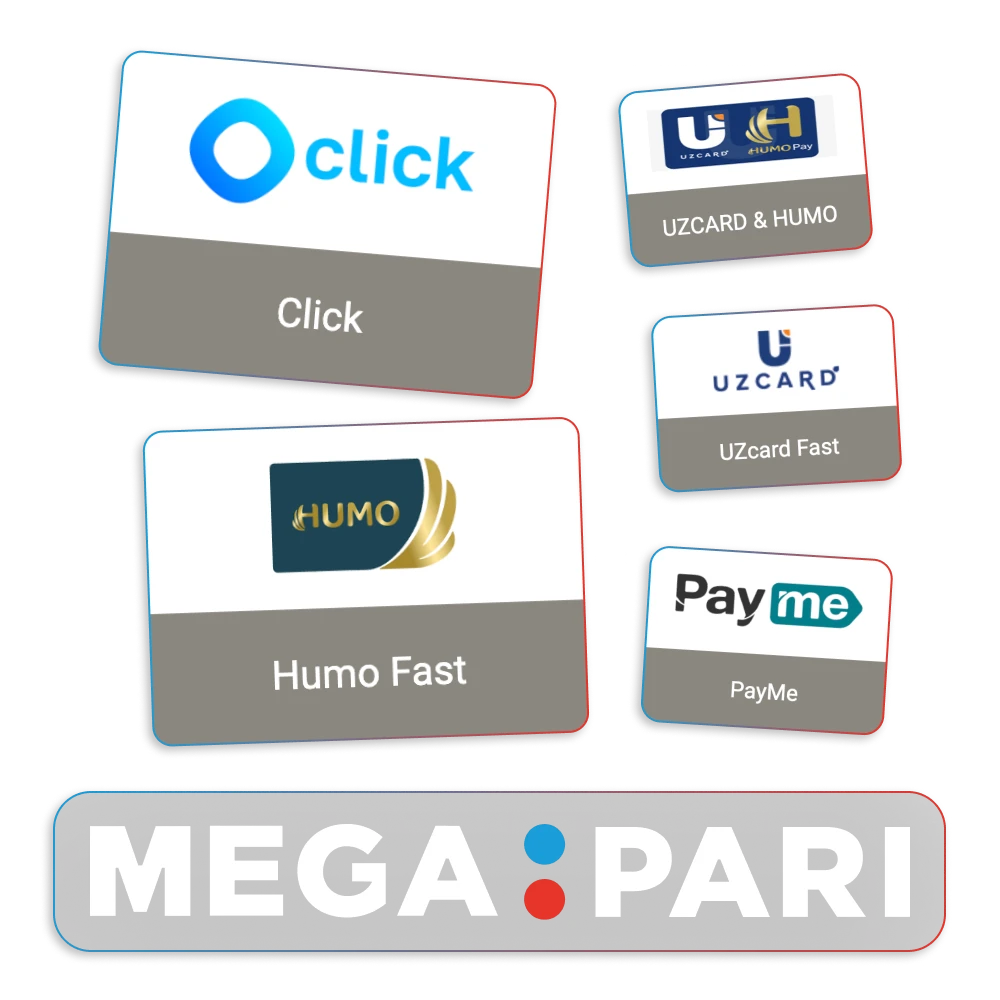 Megapari O'zbekiston foydalanuvchilari uchun tez va xavfsiz to'lovlarni qo'llab-quvvatlaydi.