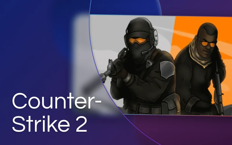 Megapari bilan Counter-Strike 2 turnirlariga garov qo'ying.