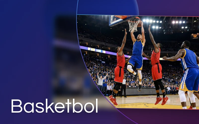 Megapari sizga basketbol o'yinlariga garov qo'yish imkoniyatini taklif etadi.