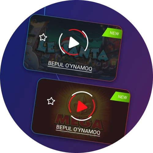 Siz Megapari kazinosidagi aksariyat o'yinlarni demo rejimida sinab ko'rishingiz mumkin.