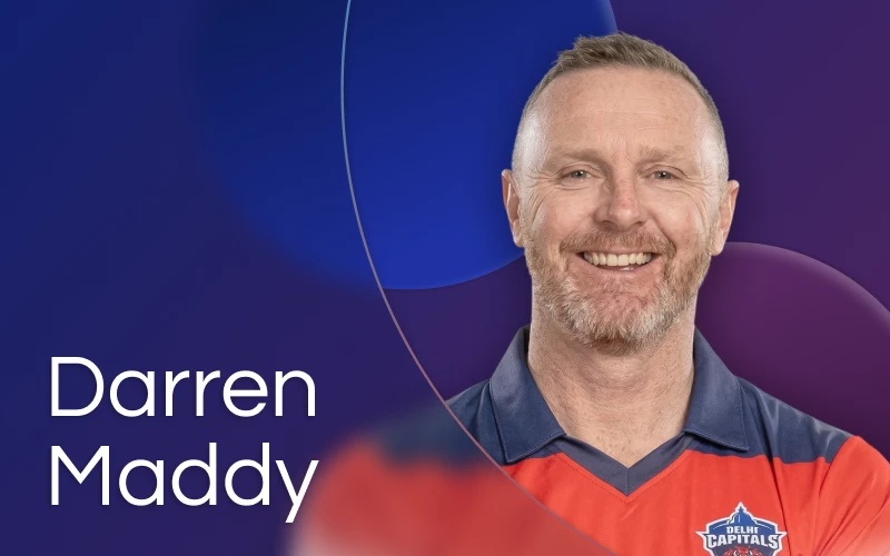 Darren Maddy Megapari bilan hamkorlik qiluvchi kriket bo'yicha mahalliy chempion.