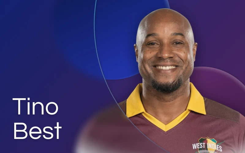 Megapari Vest-Indiyaning Tino Best bouler jamoasi bilan hamkorlik qiladi.